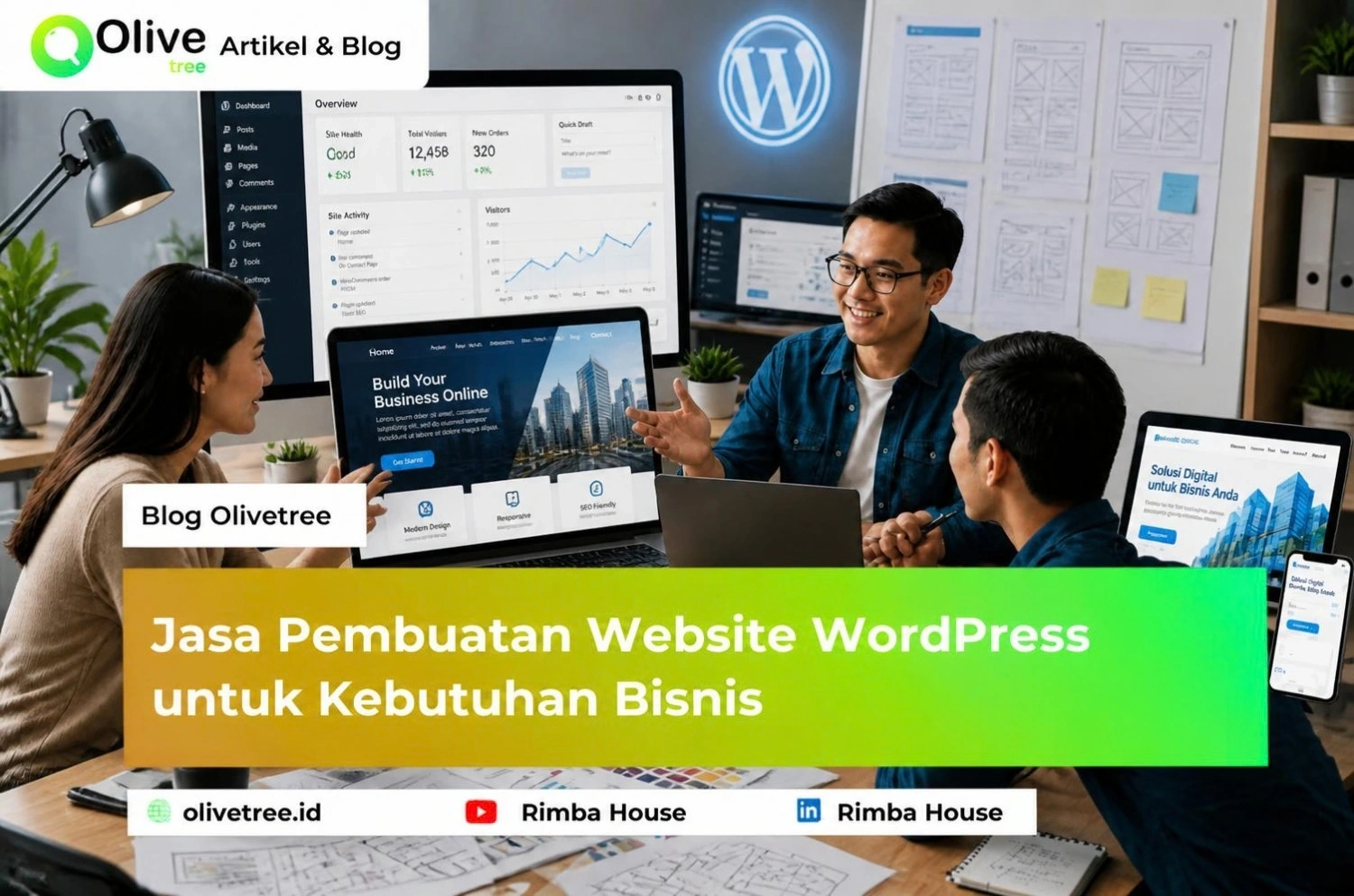 Jasa Pembuatan Website WordPress Untuk Kebutuhan Bisnis